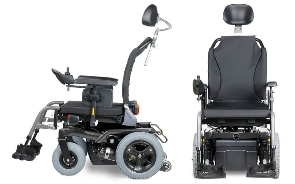 faith thrill Wafer QUICKIE Puma 20 powered wheelchair | Sunrise Medical